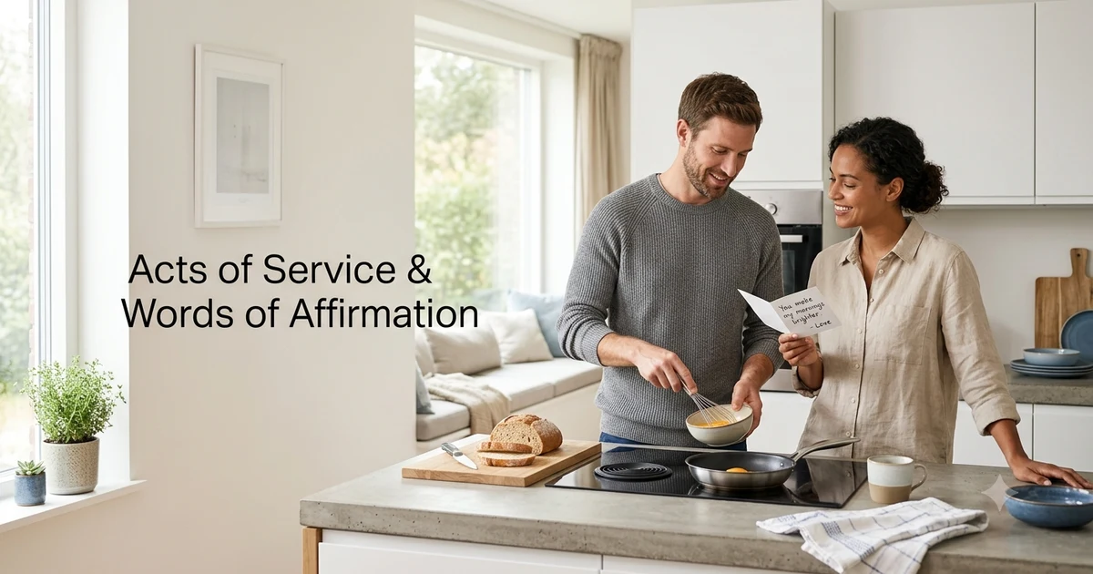 Acts of Service and Words of Affirmation