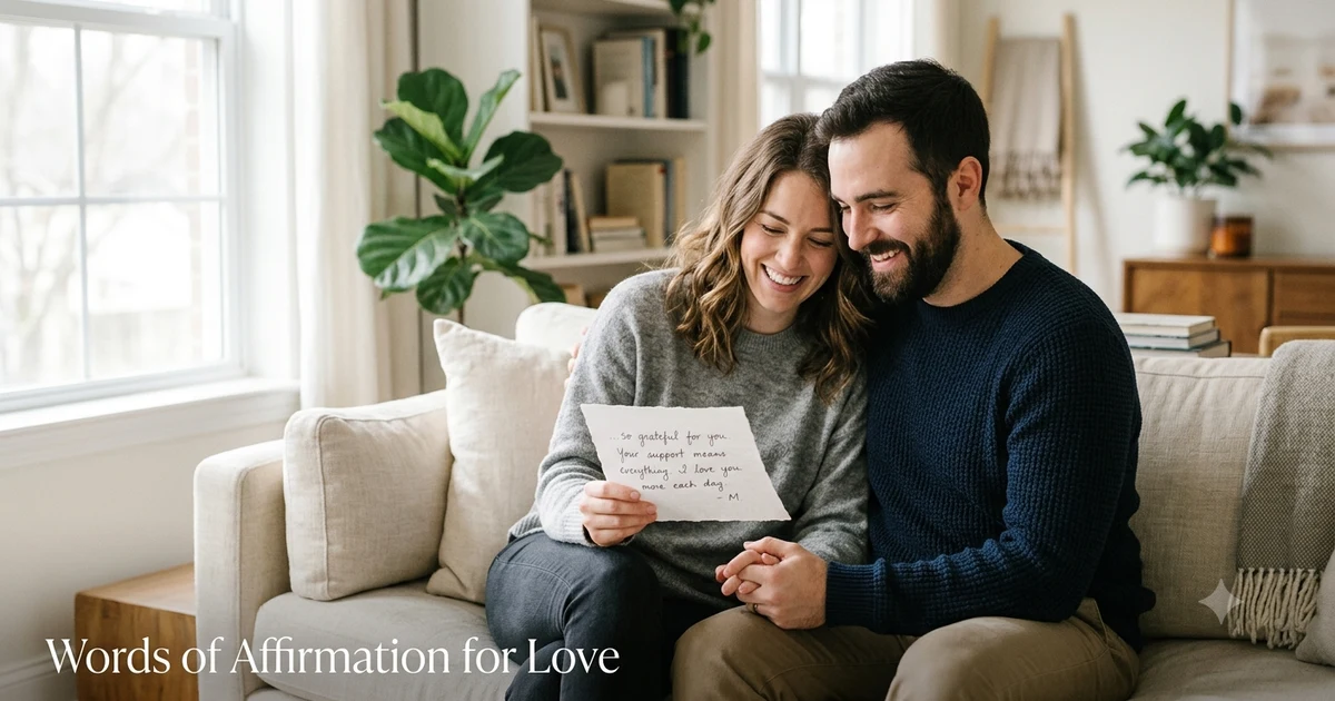 words of affirmation for love