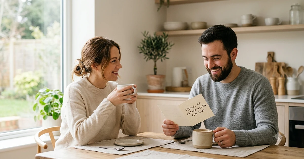 Words of Affirmation for Him to Make Him Smile