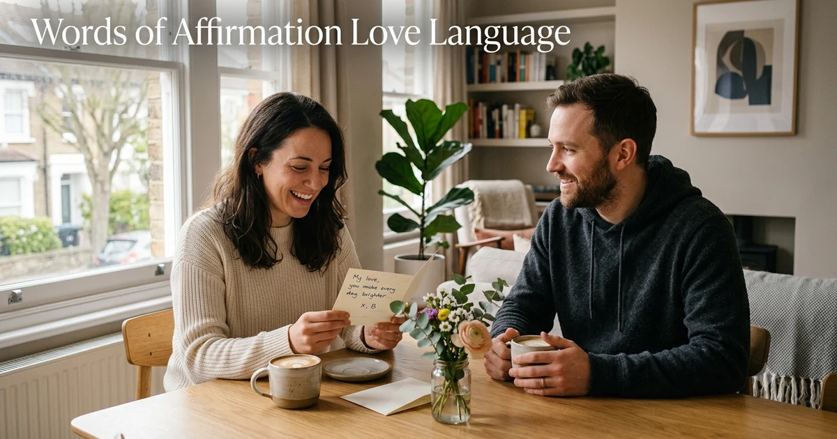words of affirmation love language