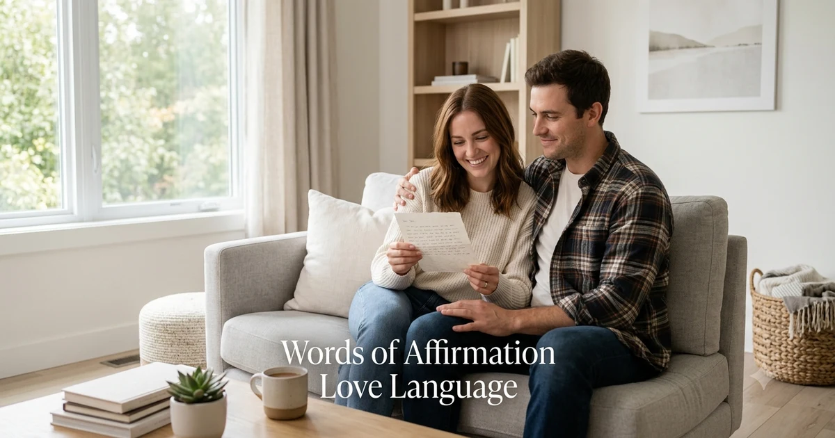 is words of affirmation a love language
