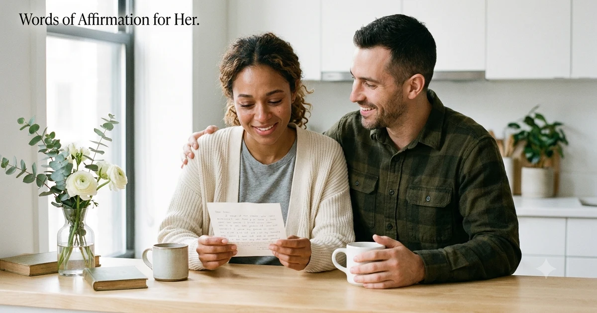 words of affirmation examples for her