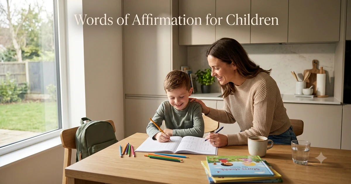 words of affirmation for children positive reinforcement praise