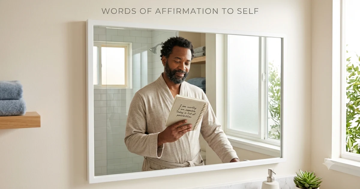 words of affirmation to self