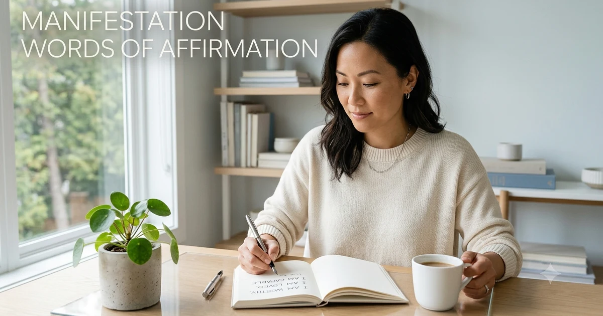 Manifestation words of affirmation