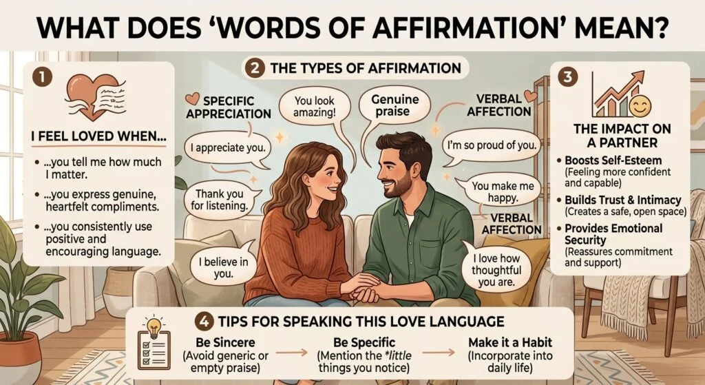 love language is words of affirmation