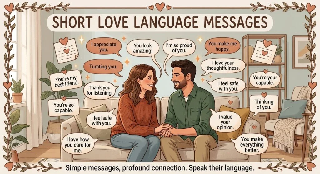 love language is words of affirmation