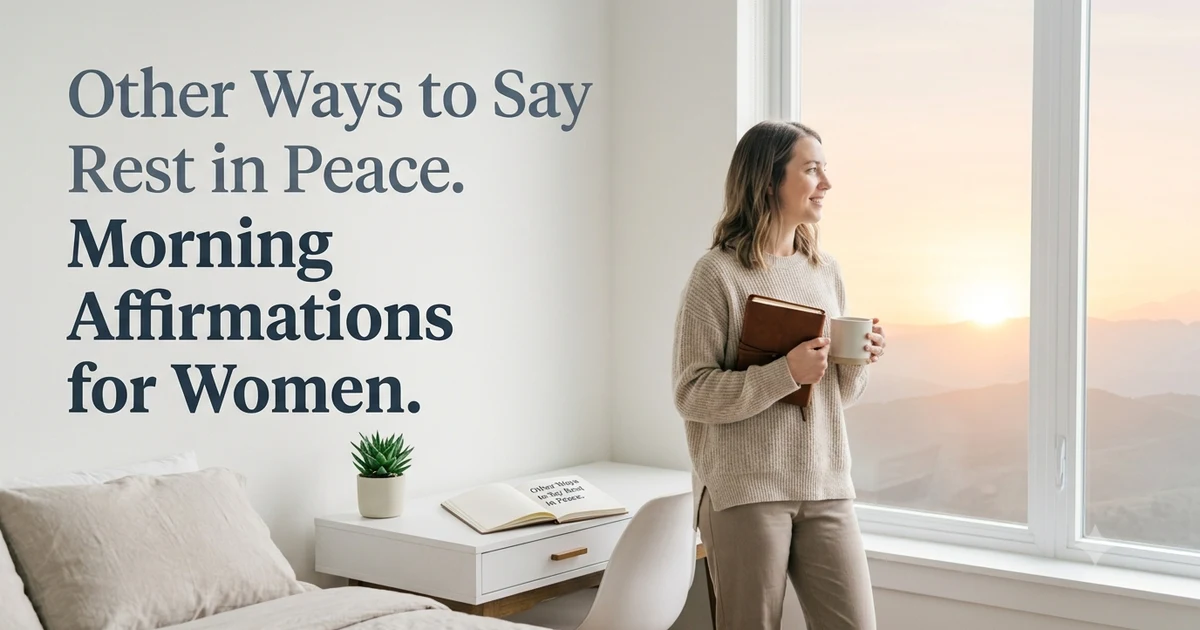 morning affirmations for women