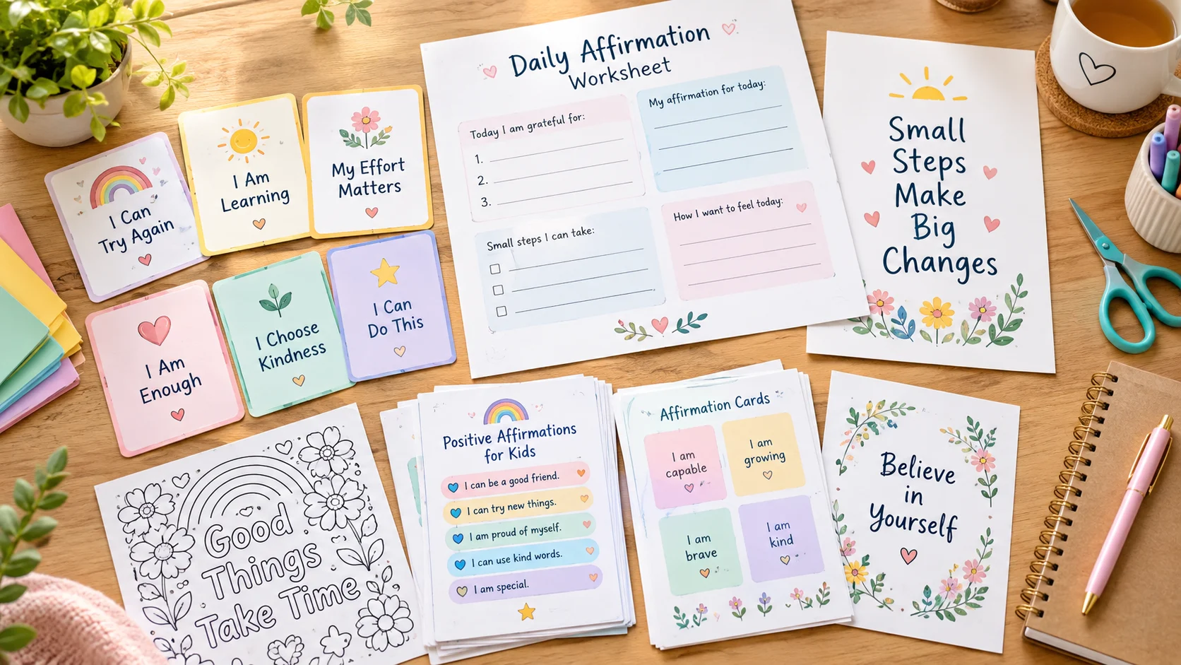 affirmation printables