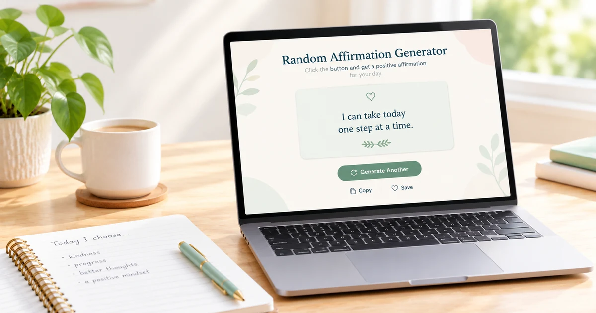 random affirmation generator