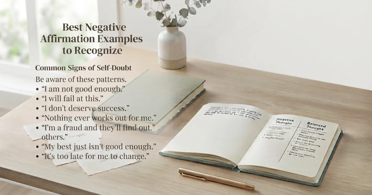 negative affirmation