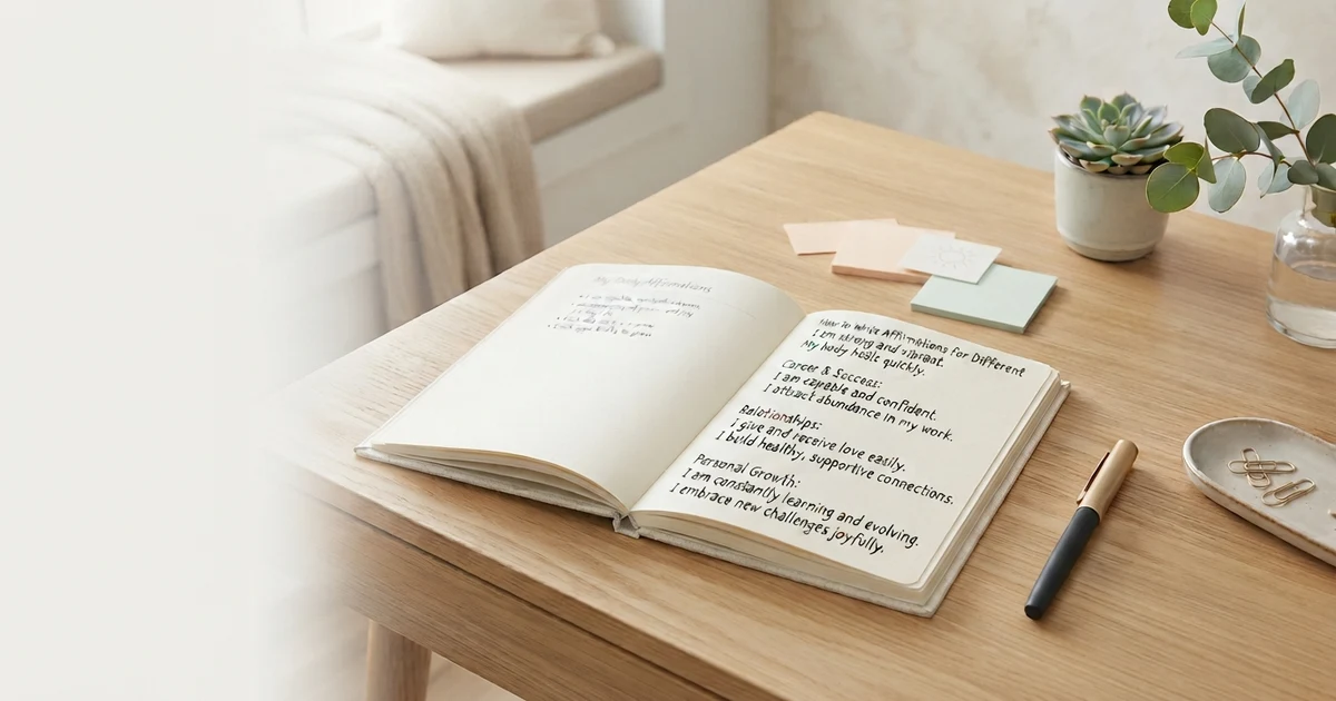 how to write affirmations