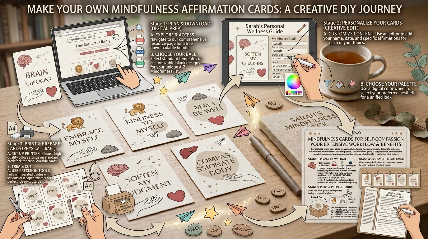 mindfulness affirmation cards