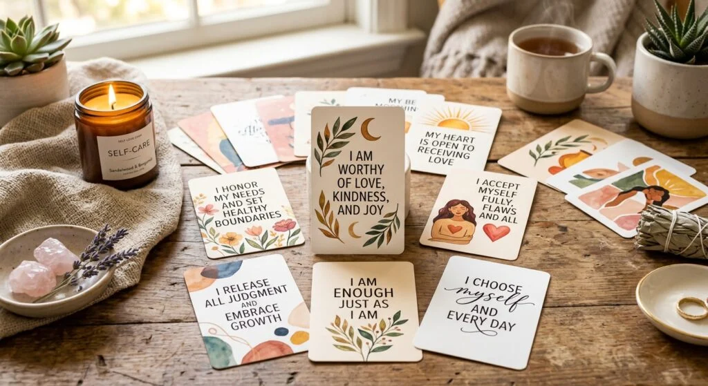 self love affirmation cards