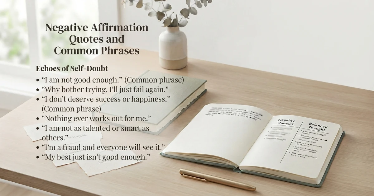 negative affirmation