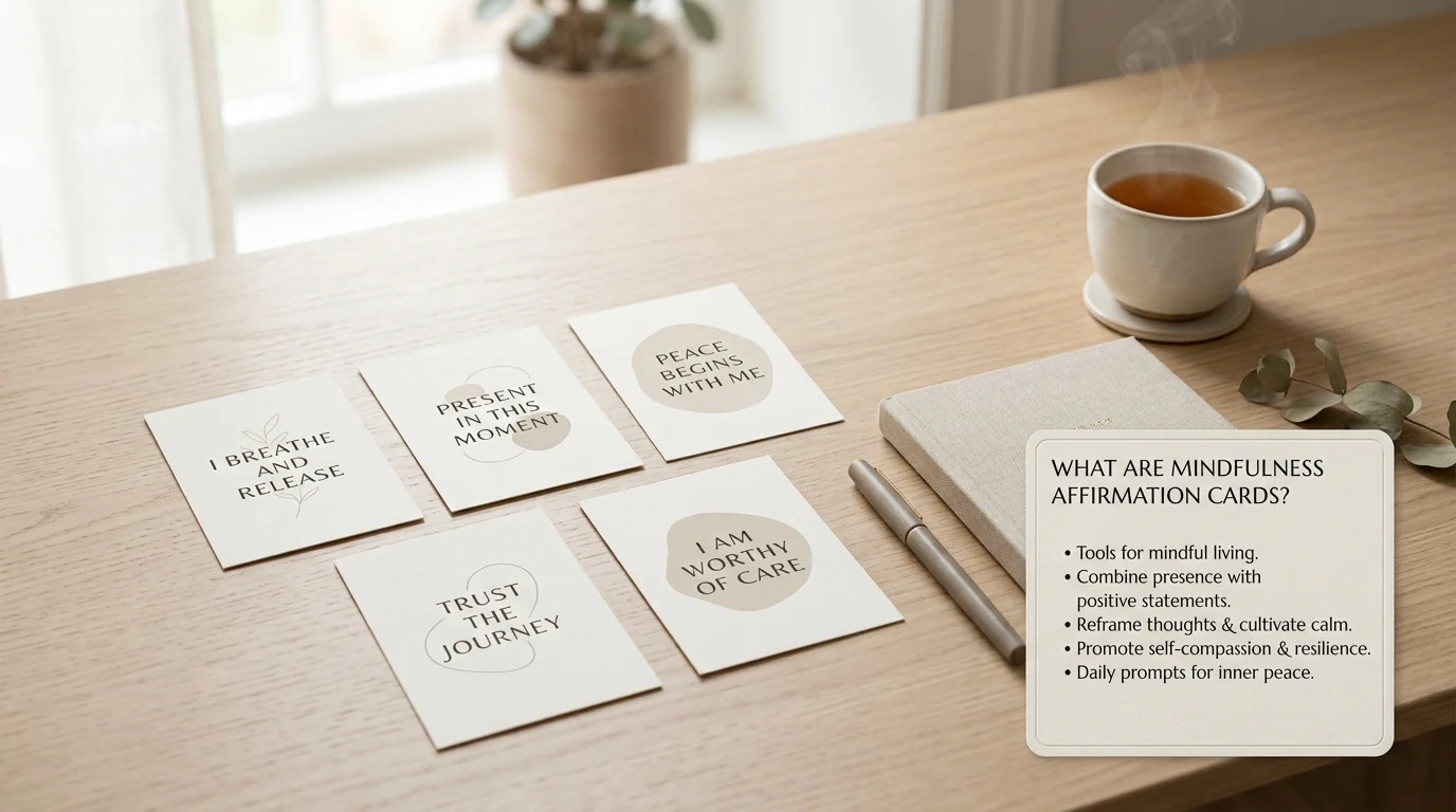mindfulness affirmation cards