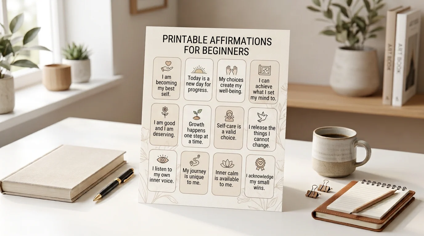 free printable positive affirmations for adults