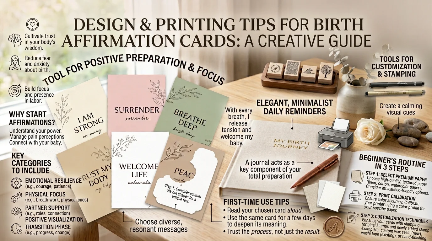 birth affirmation cards