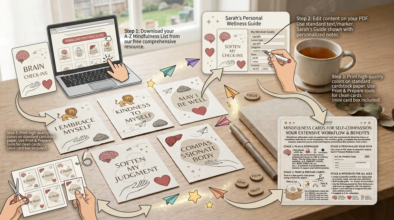 mindfulness affirmation cards
