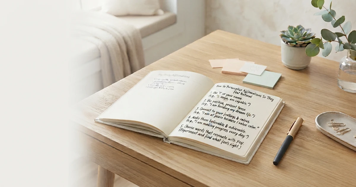 how to write affirmations