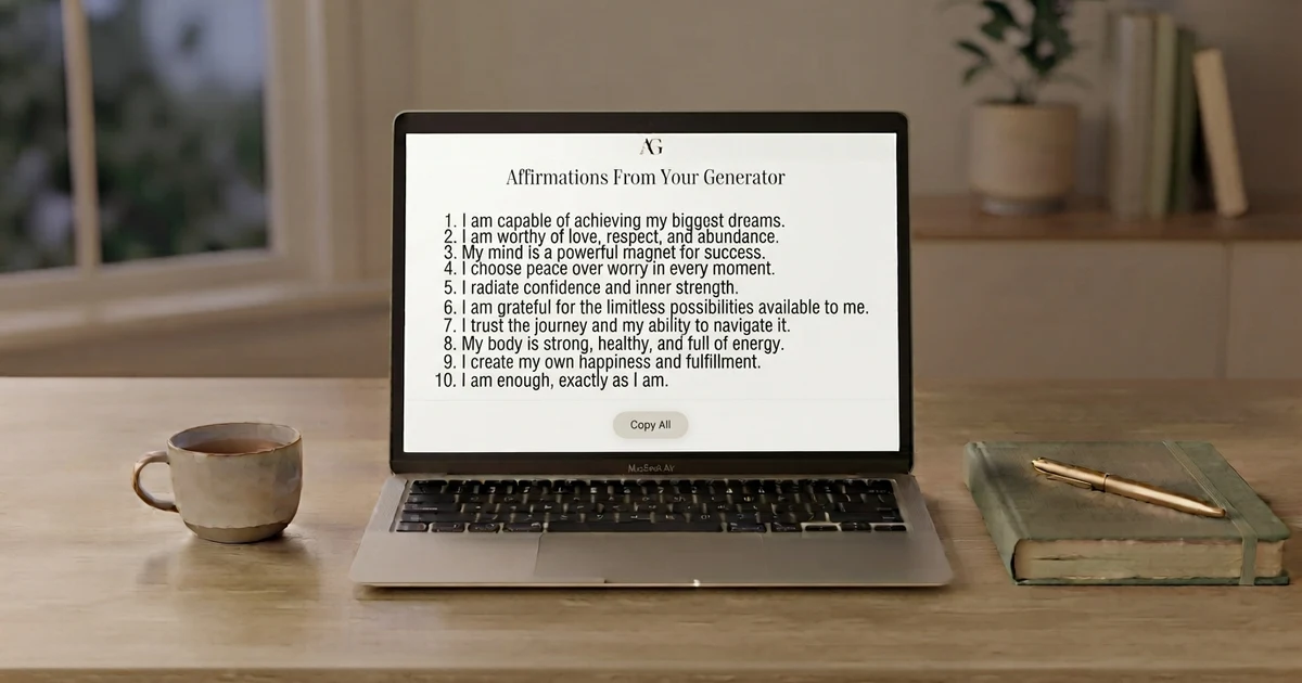 affirmations generator