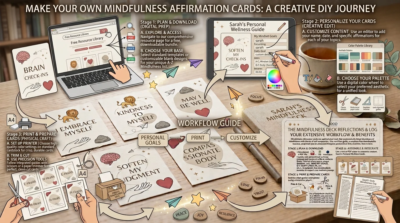 mindfulness affirmation cards
