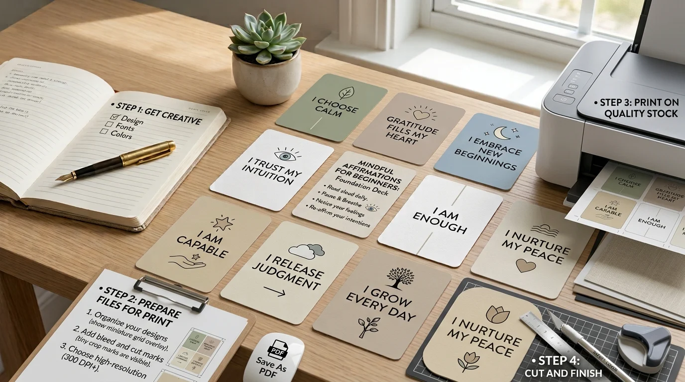 mindful affirmations cards