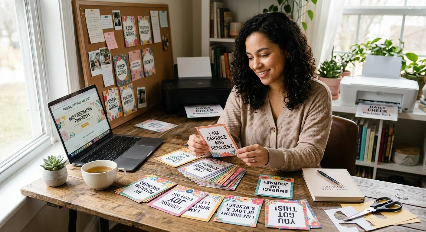 positive affirmation cards pdf