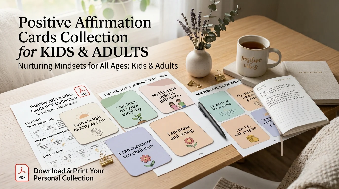 positive affirmation cards pdf