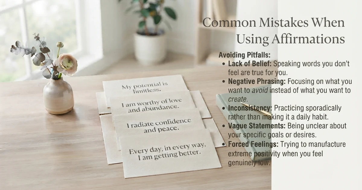 list of affirmations