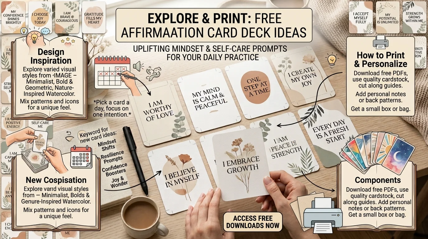 affirmation card deck