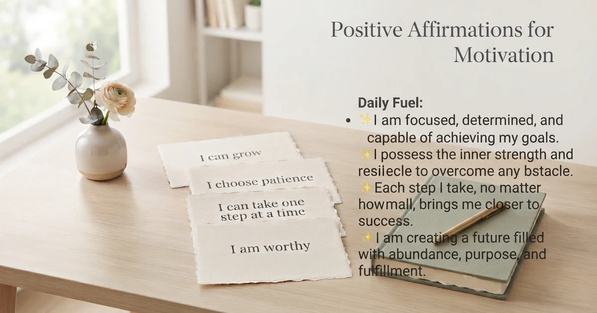 list of positive affirmations