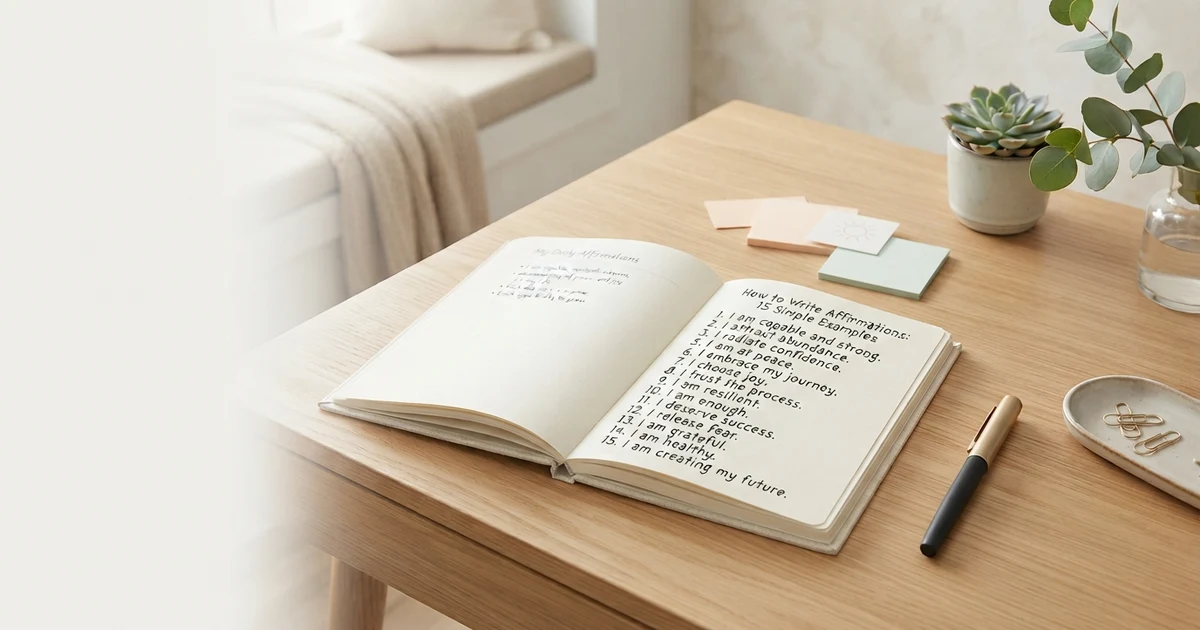 how to write affirmations
