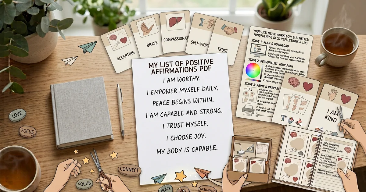 list of positive affirmations pdf