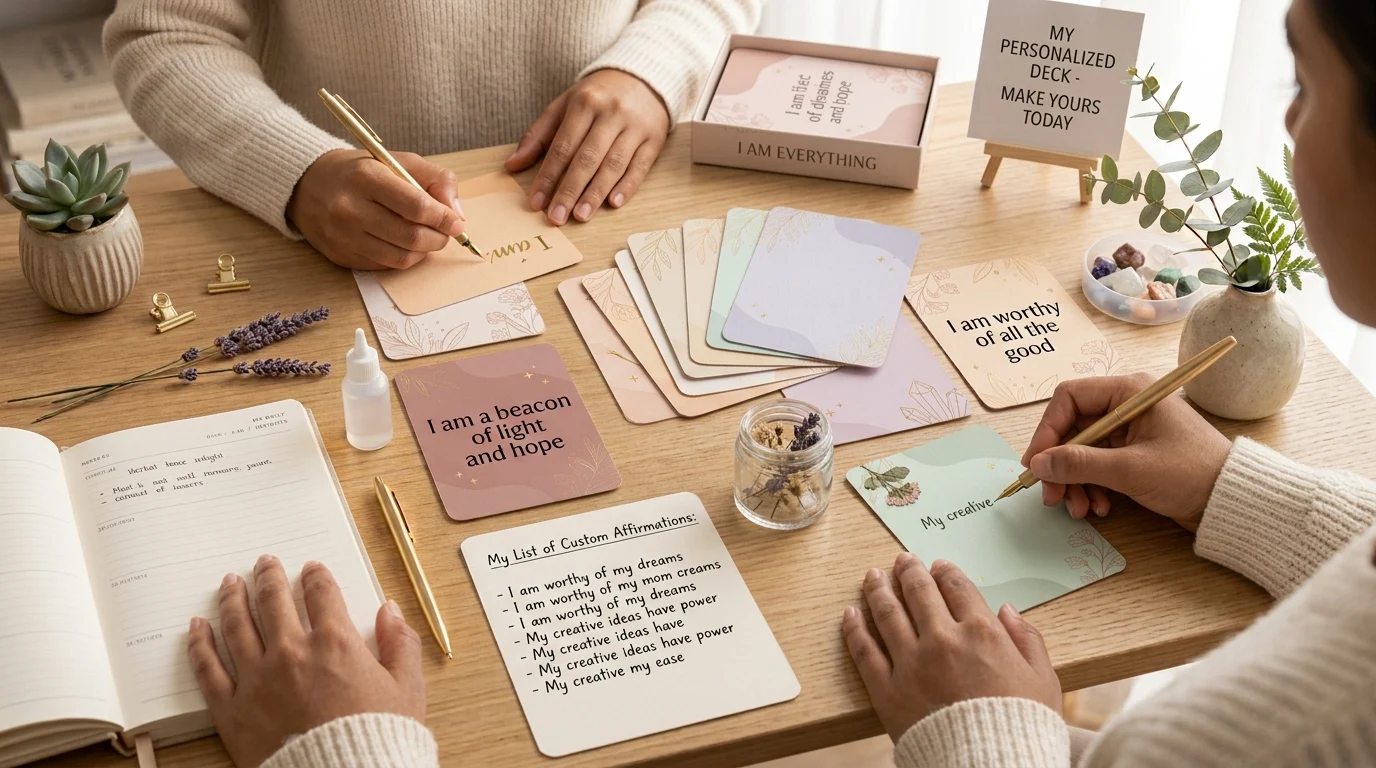 i am everything affirmation card deck