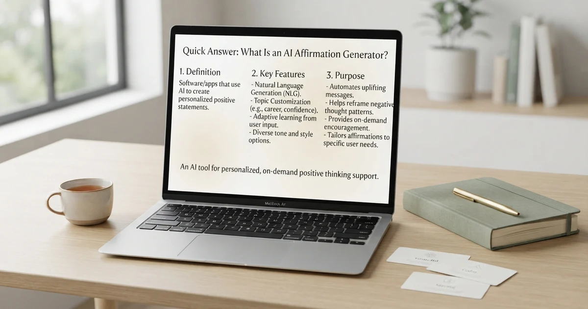 ai affirmation generator