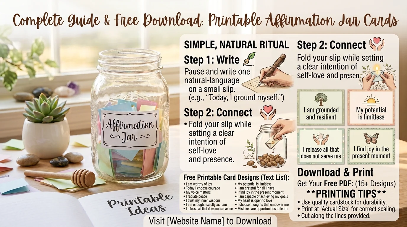 affirmation jars