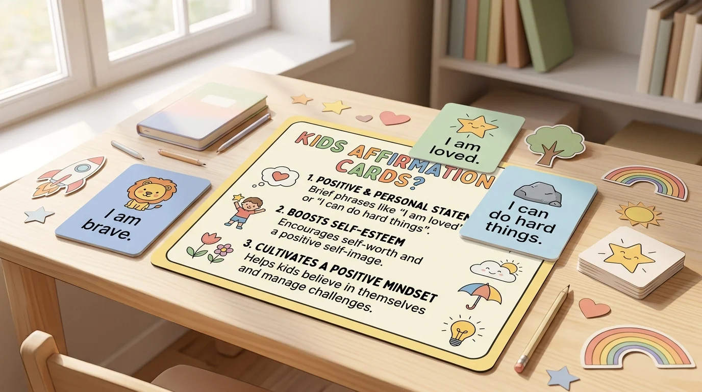 kids affirmation cards