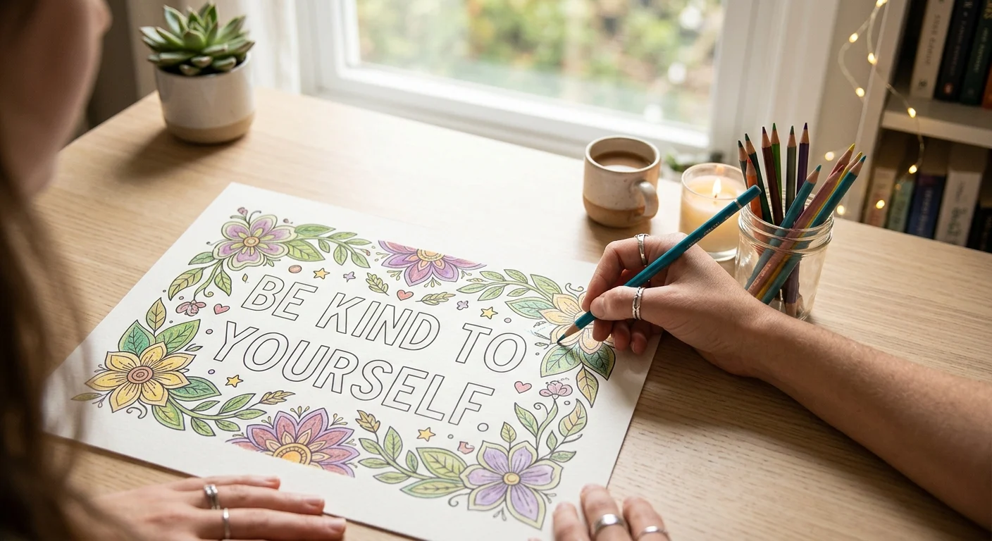 free printable positive affirmation coloring pages