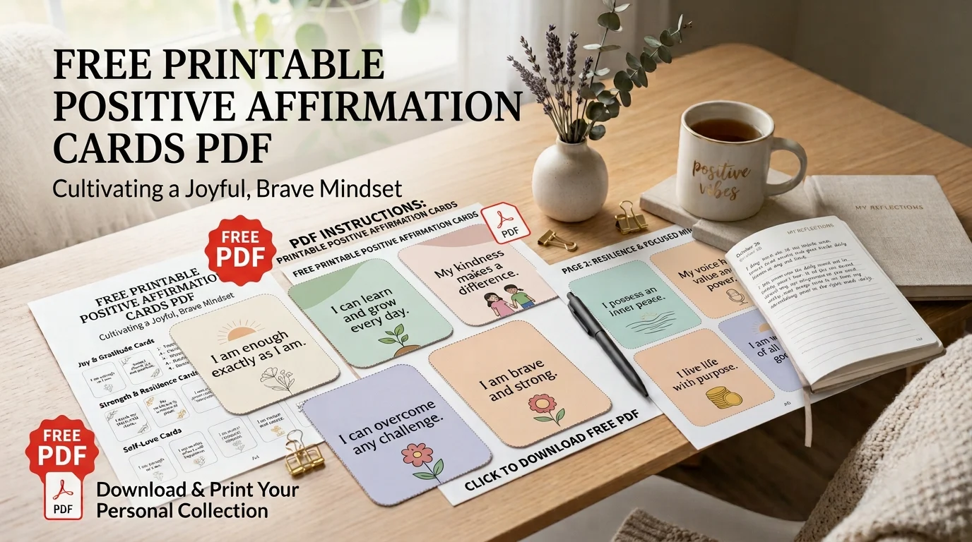 positive affirmation cards pdf