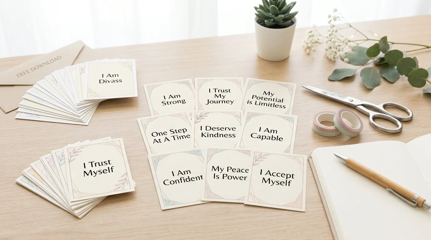 free printable affirmation cards