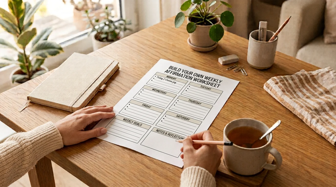 affirmations worksheet