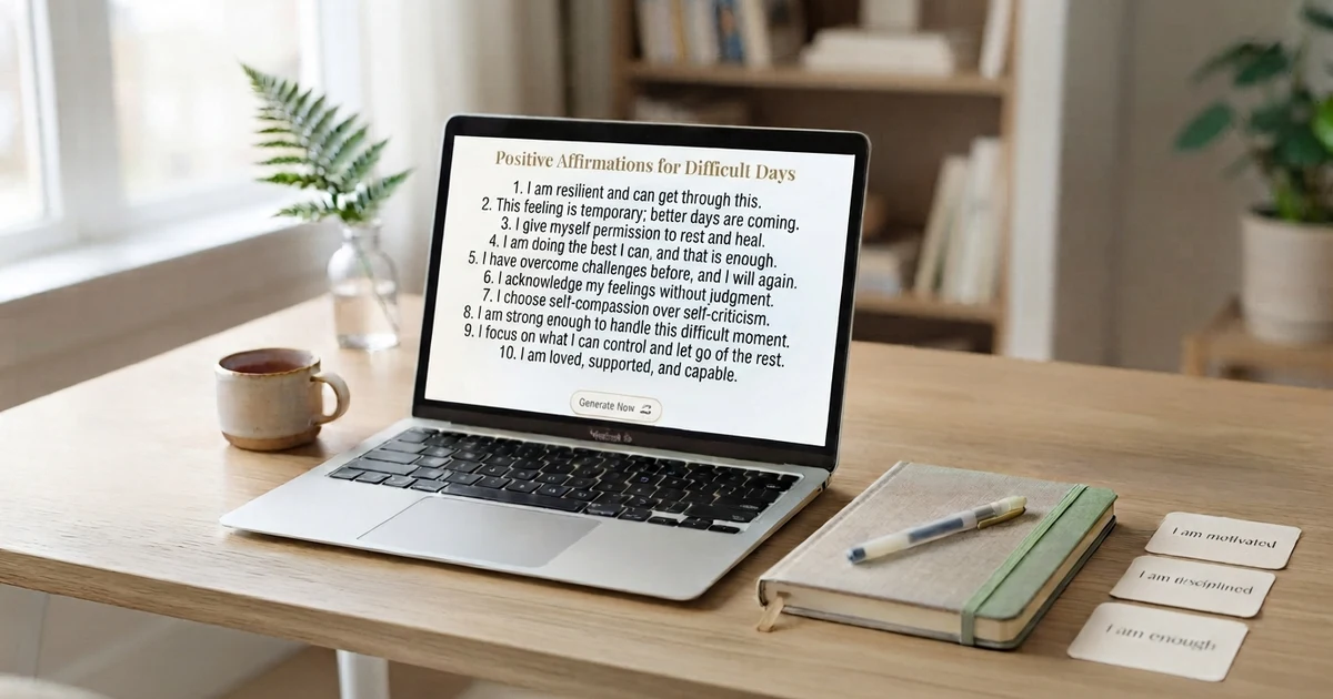 positive affirmation generator