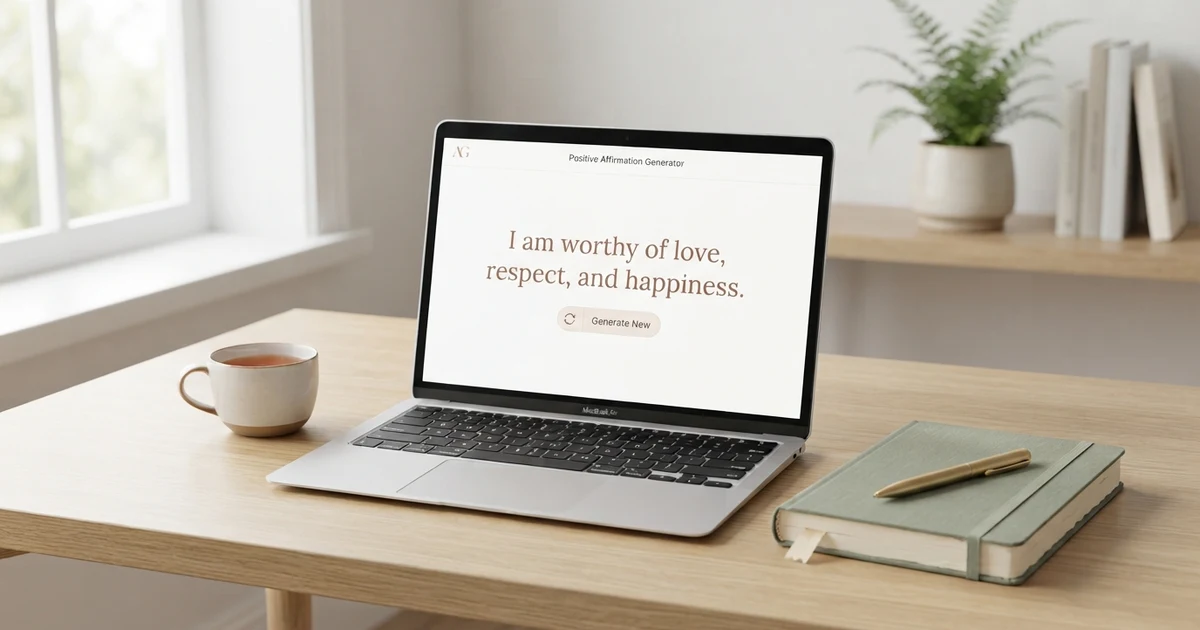 positive affirmation generator