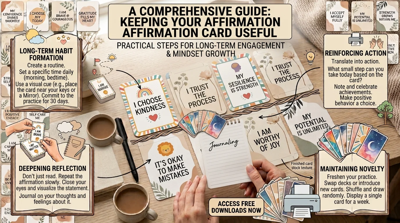 affirmation card deck