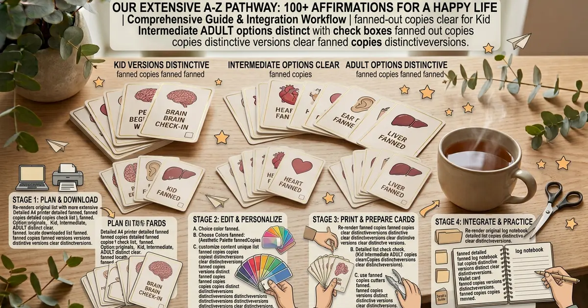 affirmations for happy life