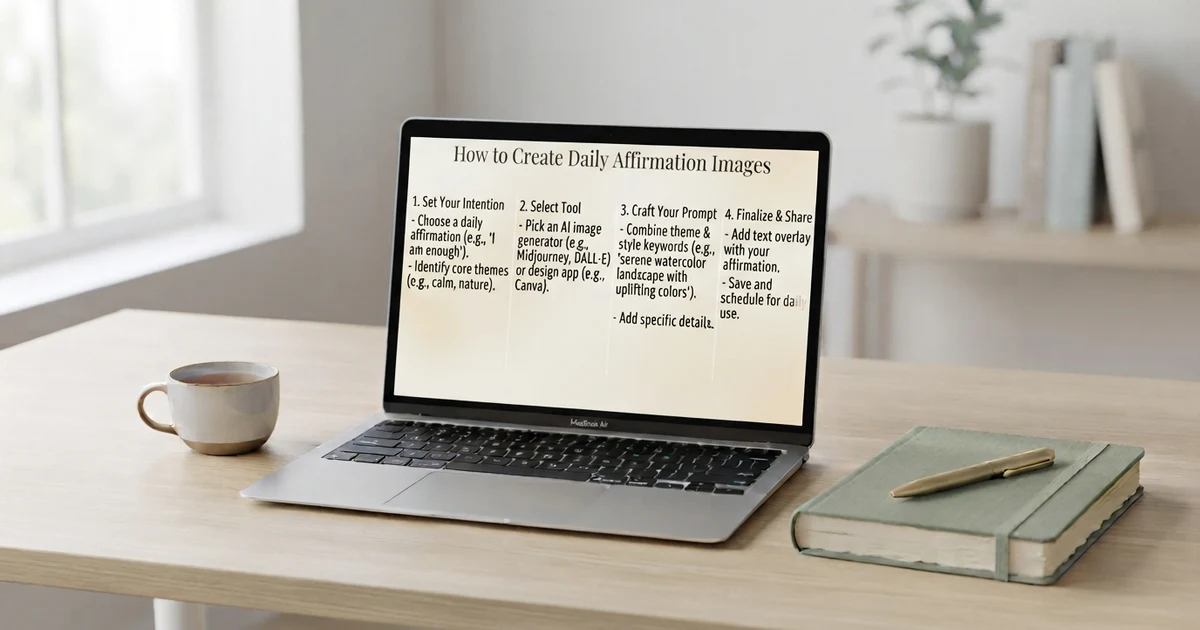 image generation tools for positive affirmations
