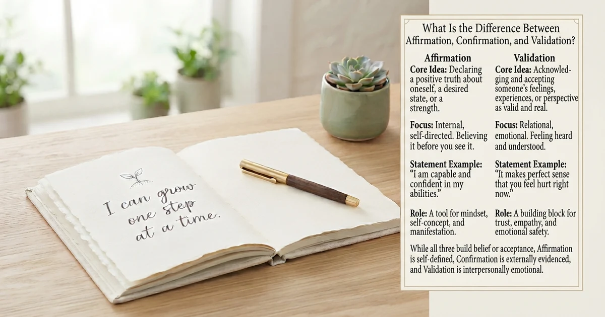 what is the definition of affirmation