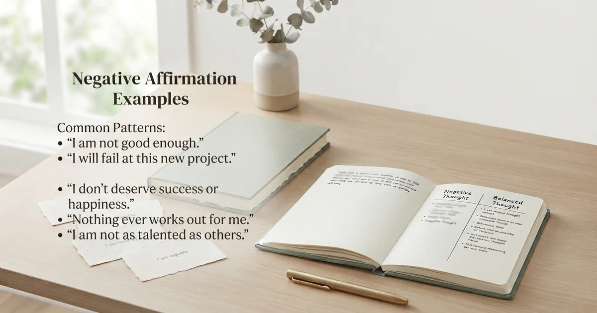 negative affirmation