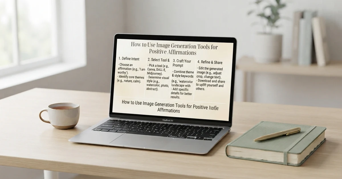 image generation tools for positive affirmations